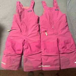 Patagonia Pink Snow Bibs